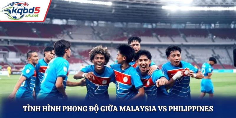 Tình hình phong độ giữa Malaysia vs Philippines